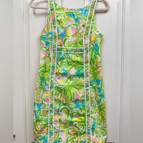 Lilly Pulitzer Fryer Dress in Elephant Ear size 2 - Picture 1 of 14
